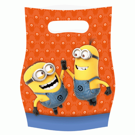 Minions Party Geschenktüten 6 Stück