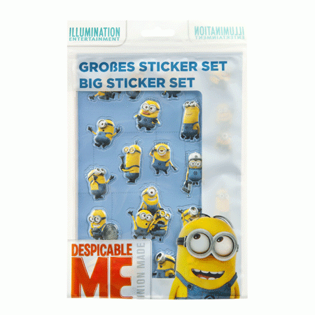 Minions großes Sticker Set