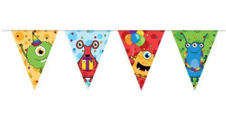 Monster Party Wimpelkette(0,35€/Meter)