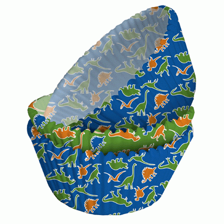Dinosaurier Muffinförmchen 75 Stück
