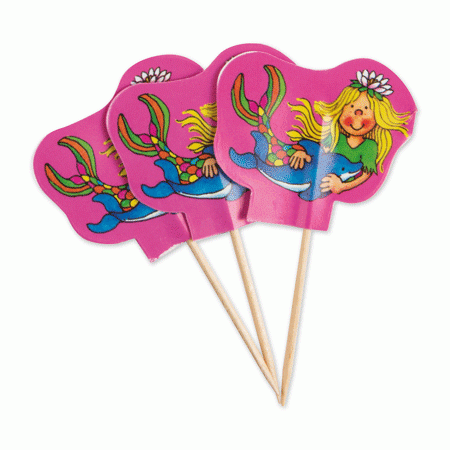 Nixe Sina Seestern Partyfähnchen 20 Stück Nixe Sina Seestern Partyfähnchen 20 Stück