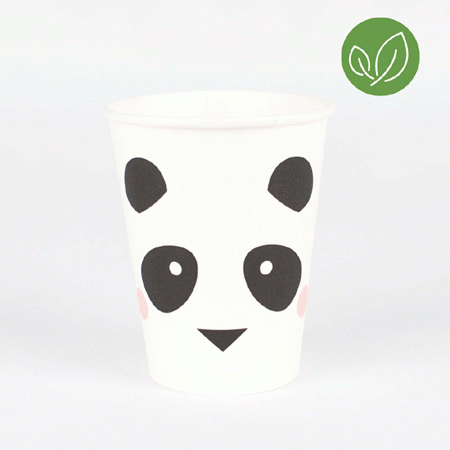 Panda Party Becher - ECO Friendly