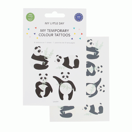 Panda Tattoo - ECO Friendly