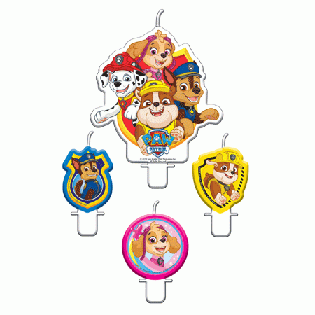Paw Patrol Party Kerzen