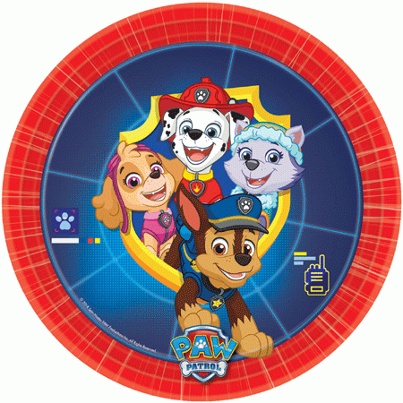 Paw Patrol Party Teller 18cm
