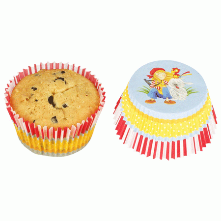 Peggy Diggledey Muffinförmchen 60 Stück