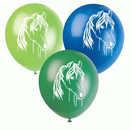 Pferd und Fohlen Party Luftballons