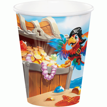 Piratenschiff Party Becher