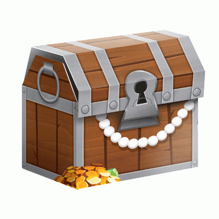Piratenschiff Party Geschenkbox
