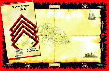 Piraten Tischsets