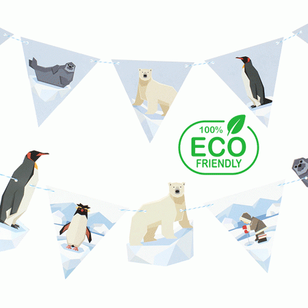 Arktis Girlande (€1,65/Meter) - Eco friendly