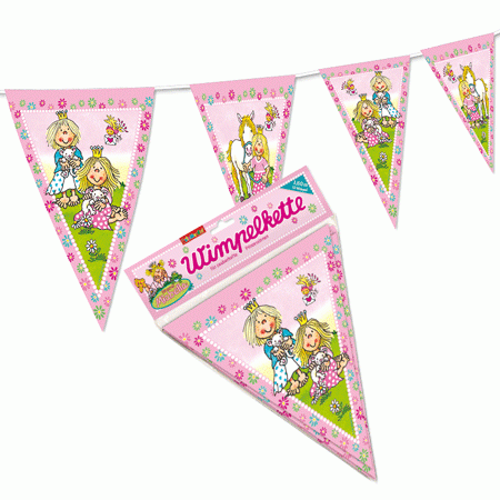 Prinzessin Miabella Party Wimpelkette (0,82 €/m)