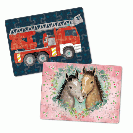Mini Puzzle Feuerwehr Tapir Ella