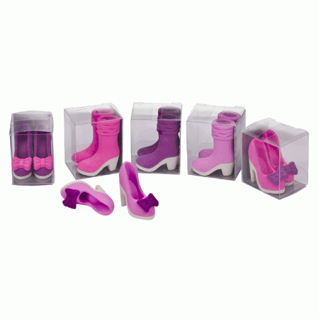 2er Set Stiefel Radiergummi