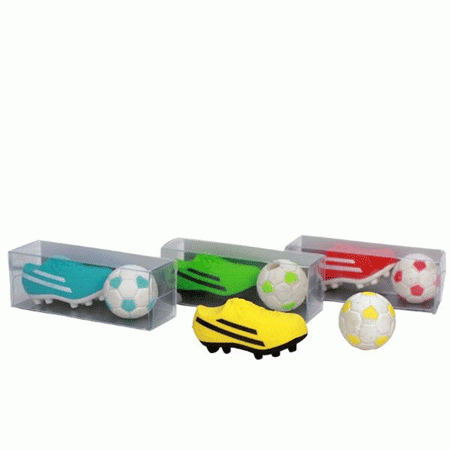 Radierer Fußball-Set