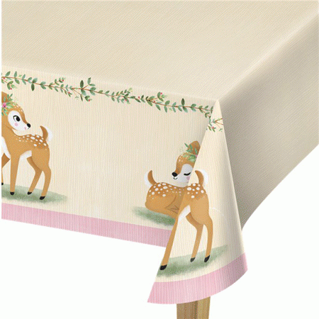Kleines Reh Papier Tischdecke