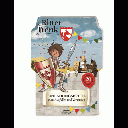 Ritter Trenk - Einladungsbriefe 20 Stück