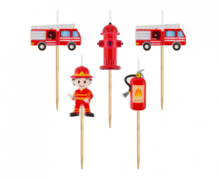 Feuerwehr Mini Kerzen