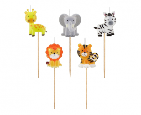 Wildtiere Mini Kerzen