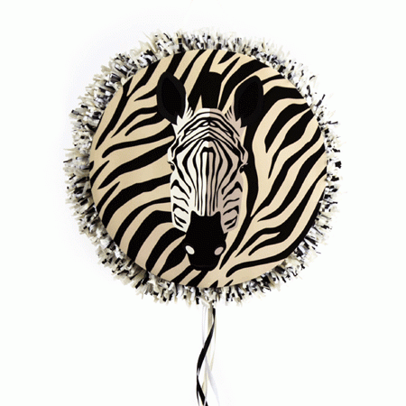 Zugband Pinata Savanne Zebra