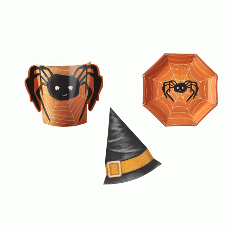 Spooky Spider Party Set Halloween