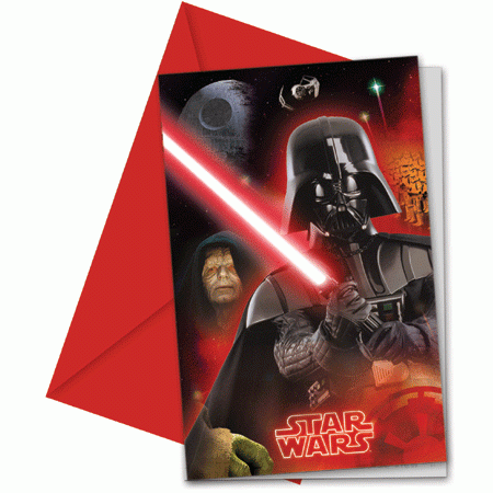 Star Wars Party Einladungskarten Star Wars Party Einladungskarten