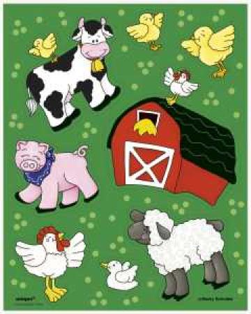 Bauernhof Party Sticker