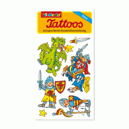 Drachen Ritter Tattoos von Lutz Mauder