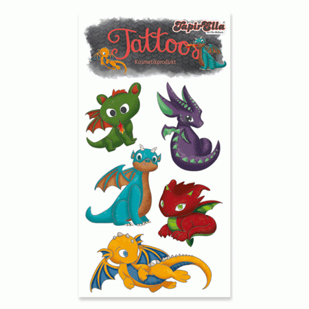 Süße Drachen Tattoos von Lutz Mauder