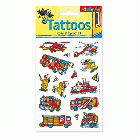 Feuerwehr grosse Tattoos