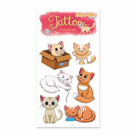 Katzen Tattoo TapirElla