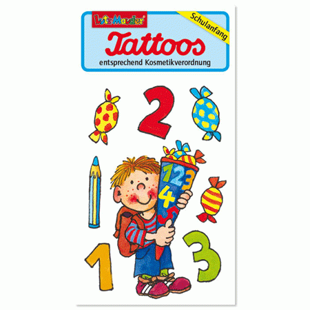 Schulstart Tattoo Schuljunge Schulstart Tattoo Schuljunge