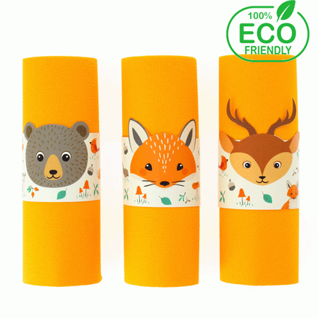 Waldtiere Serviettenringe - Eco friendly Waldtiere Serviettenringe - Eco friendly