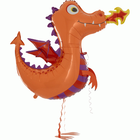 Walker Ballon Drache - Folienballon