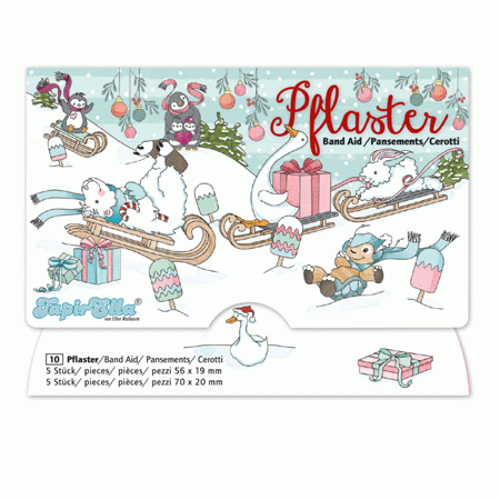 Winterzauber Pflasterbriefchen