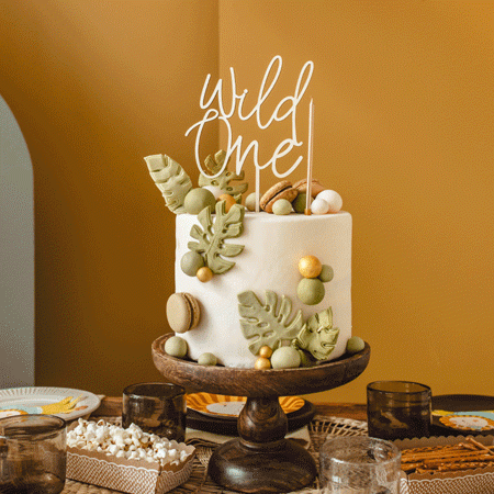 Wild One Kuchendekoration