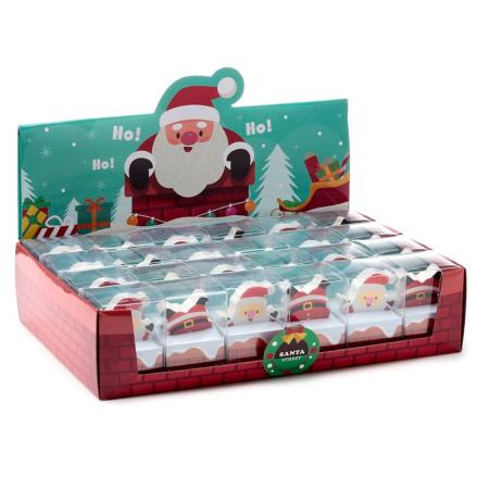 Weihnachtsfigur Radiergummi in einer Box