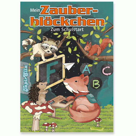 Zauberblock Schulstart TapierElla Waldtiere Zauberblock Schulstart TapierElla Waldtiere
