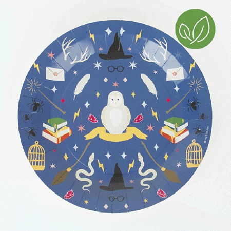 Zauberer Party Teller - ECO Friendly