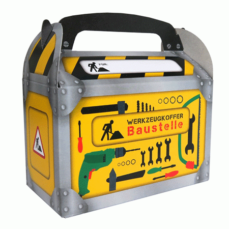 Baustelle Geschenkboxen