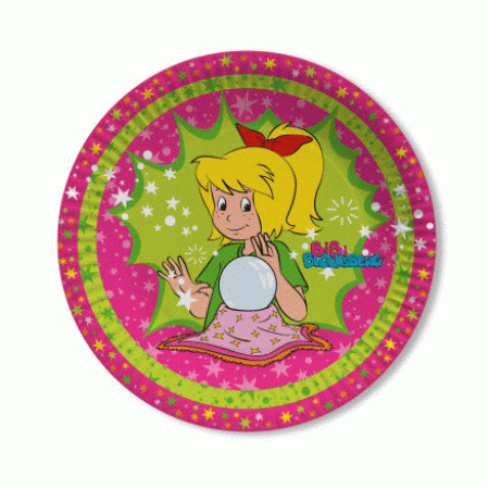 Bibi Blocksberg Party Teller