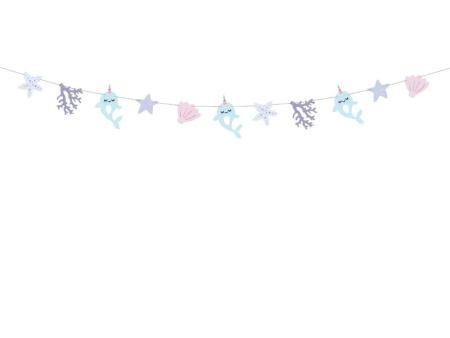 Narwal Party Girlande (€2,95/Meter)