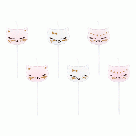 Cats Meow Party Kerzen