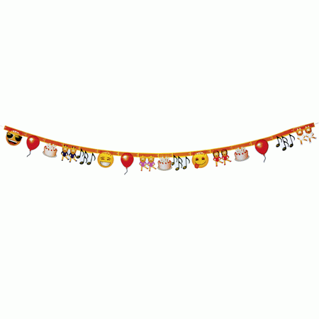emoji Party Girlande