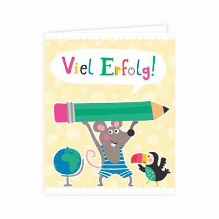 Schulanfang Geschenkkärtchen mit Umschlag Schulanfang Geschenkkärtchen mit Umschlag