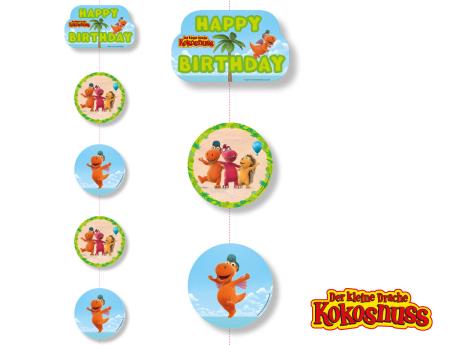 Drache Kokosnuss Party Deckenhänger