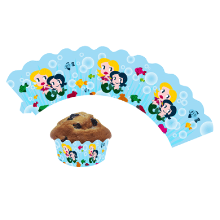 Muffin Banderole Meerjungfrau