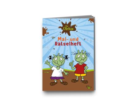 Die Olchis Mal- und Rätselheft