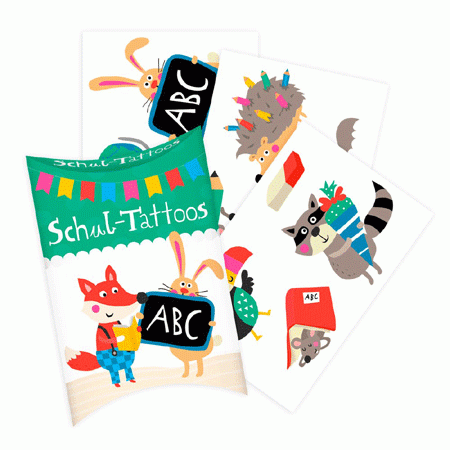 Schul Tattoos in der Schachtel Schul Tattoos in der Schachtel